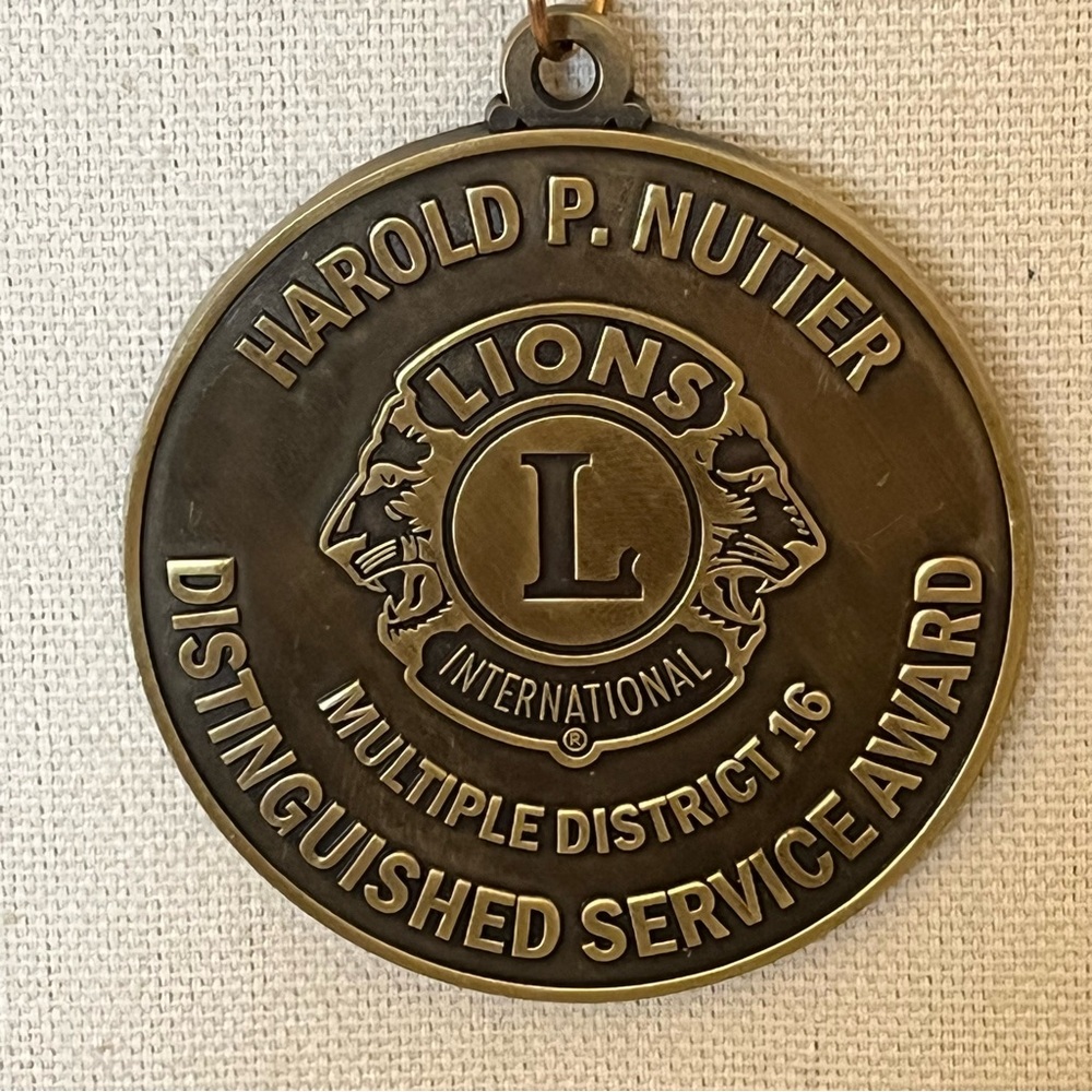 Lisa international Service Award Medal
